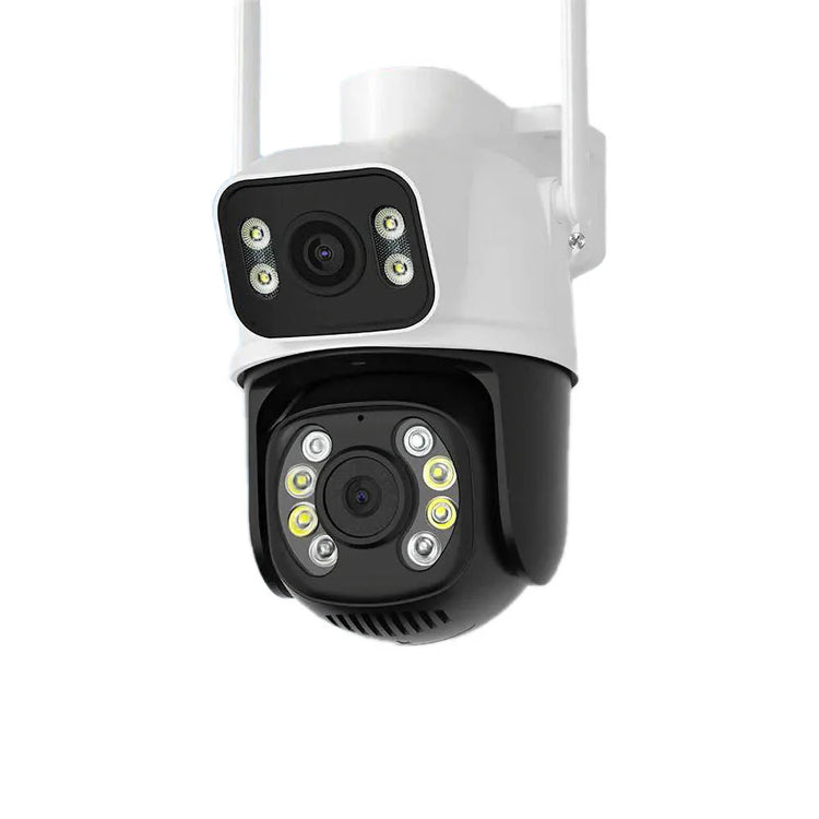 BESDER 8MP WiFi 270° Rotating Dual Screen Smart Security Camera
