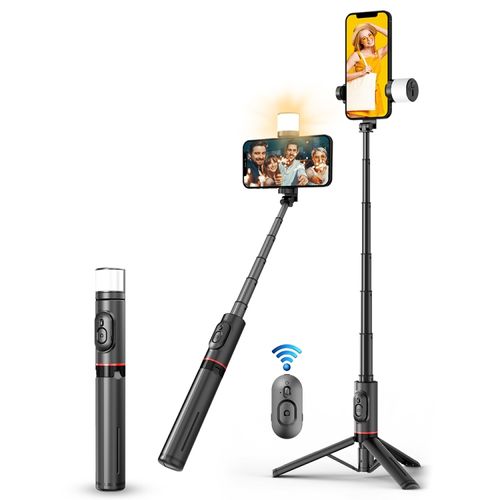 ESSAGER SX01 Portable Selfie Stick & Tripod with Wireless Remote