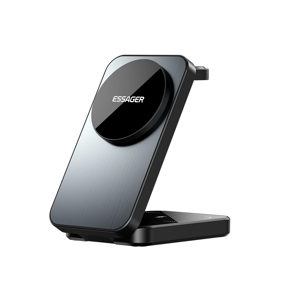 ESSAGER 3in1 15W Magnetic Wireless Charging Stand