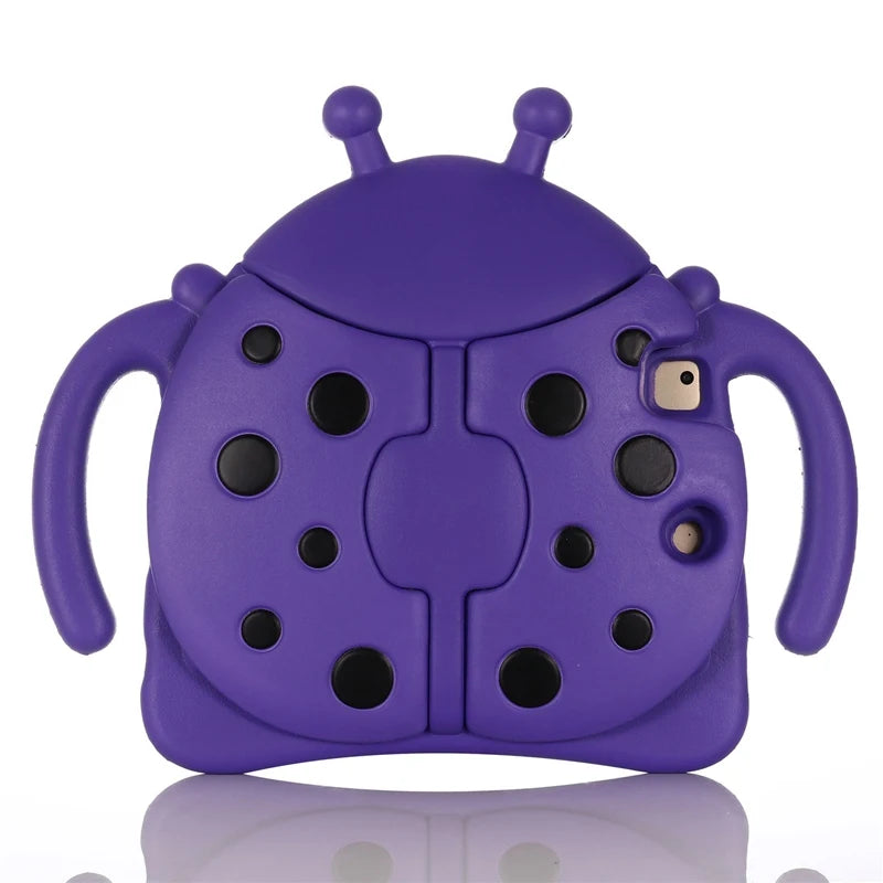 Lady Bug Shockproof and Protective iPad Case for Kids