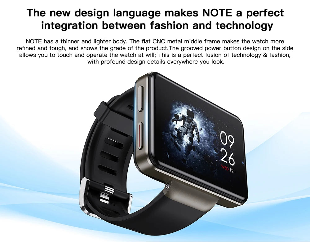 KOSPET Note 4G 1.43" GPS Smart Watch