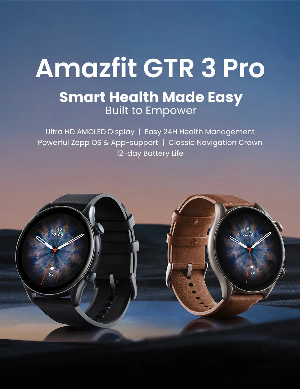 AMAZFIT GTR 3 Pro 1.45" GPS Smart Watch