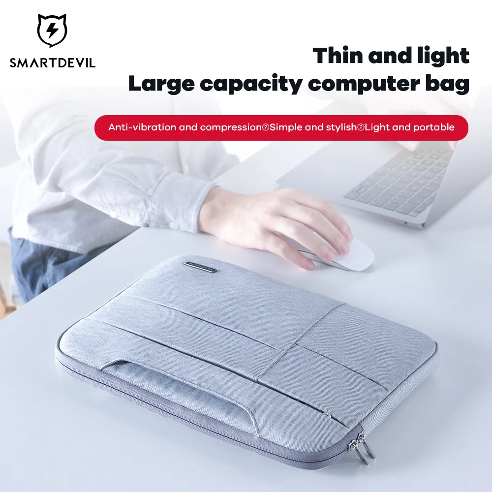 SMART DEVIL 13-16" Large Capacity Notebook & Laptop Sleeve