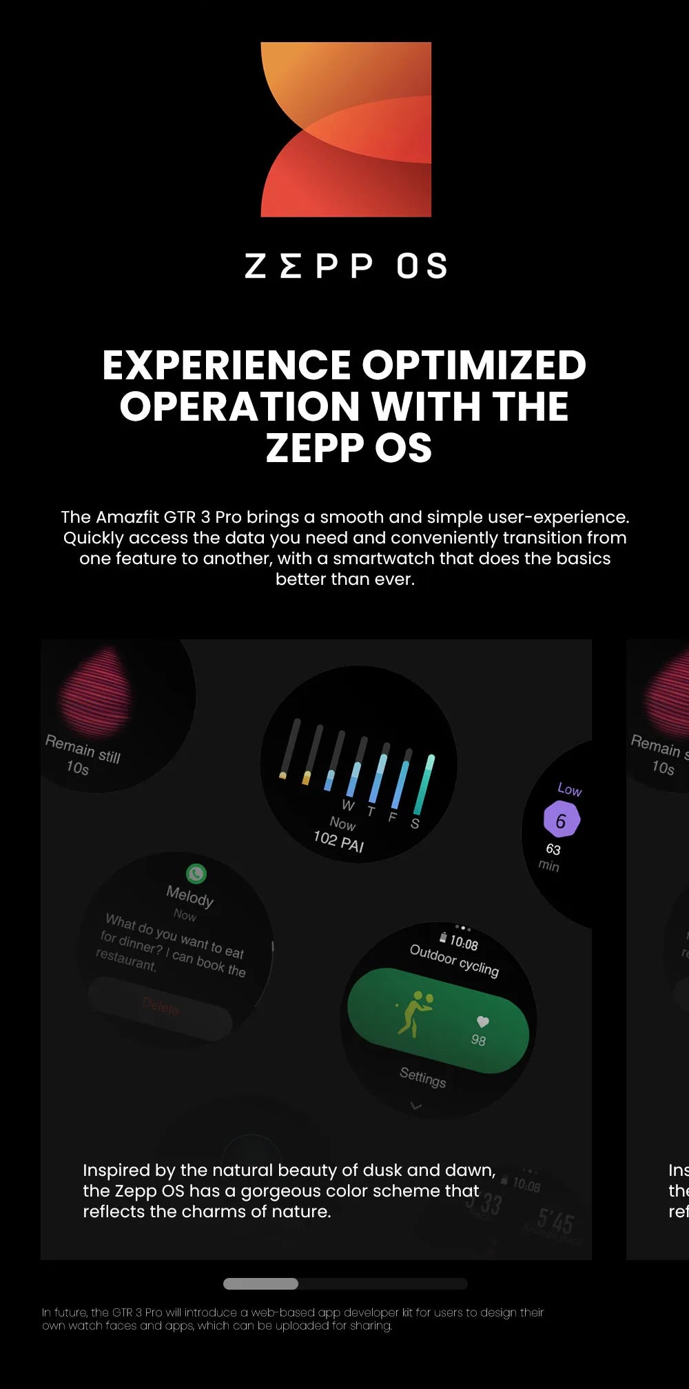 AMAZFIT GTR 3 Pro 1.45" GPS Smart Watch