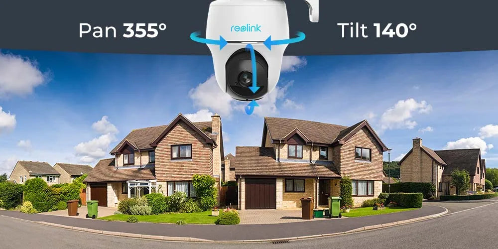 REOLINK Argus PT 5MP Solar Powered Smart Home Security Camera