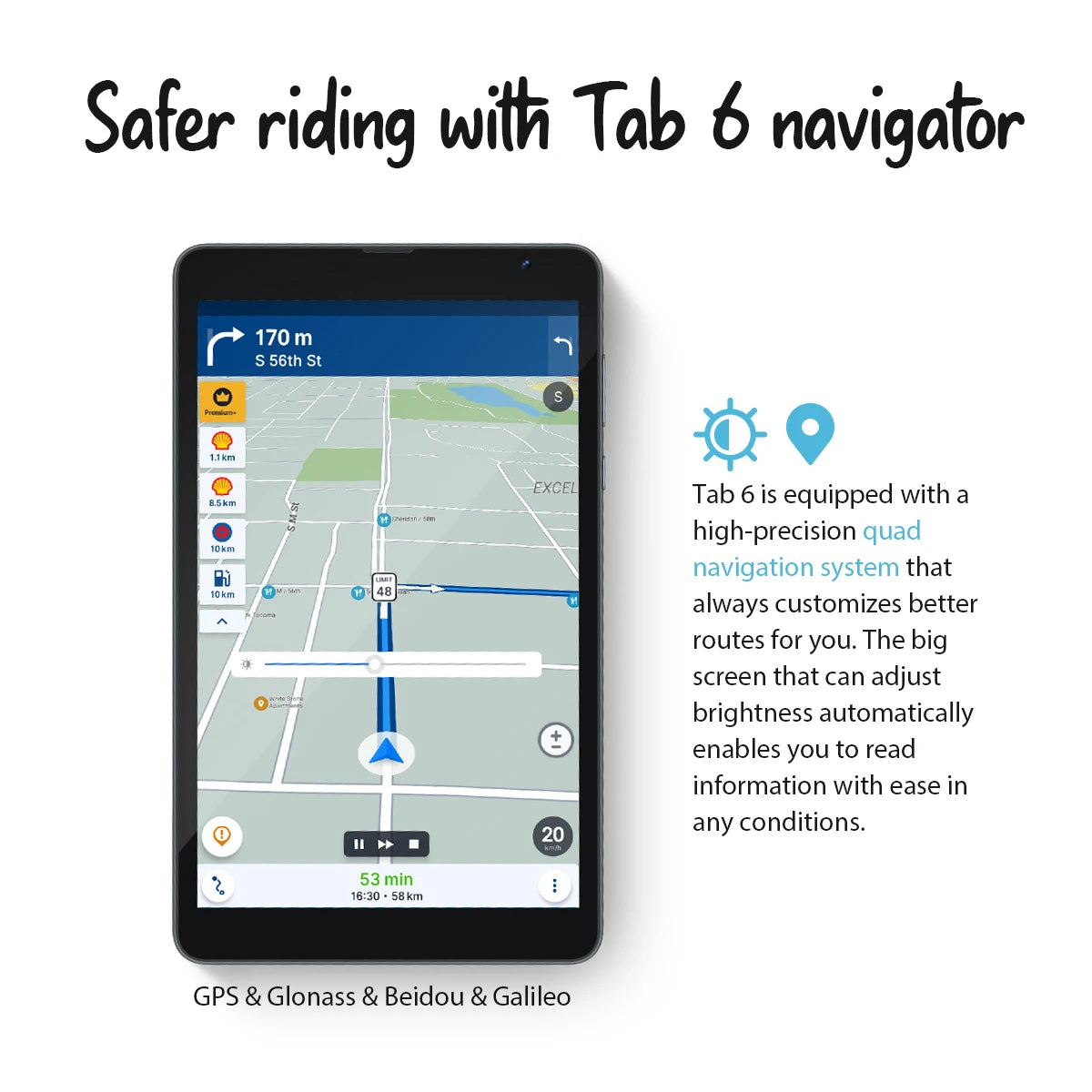 BLACKVIEW Tab 6 8" 4G Android Tablet - 32GB