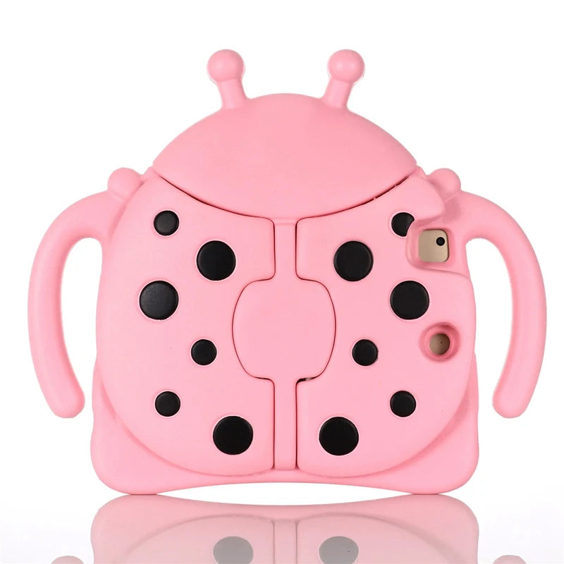 Lady Bug Shockproof and Protective iPad Case for Kids