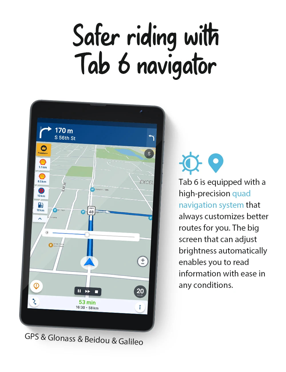 BLACKVIEW Tab 6 8" 4G Android Tablet - 32GB
