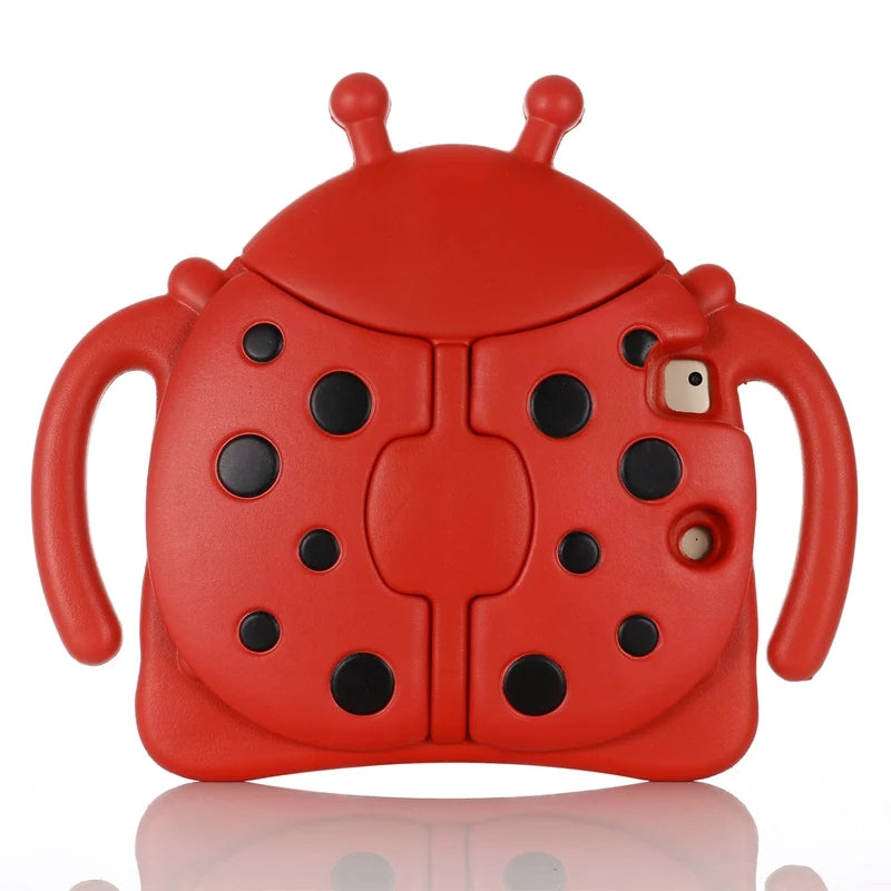 Lady Bug Shockproof and Protective iPad Case for Kids