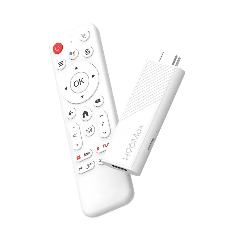 H96 Max 4K Android TV Stick with Google Assistant