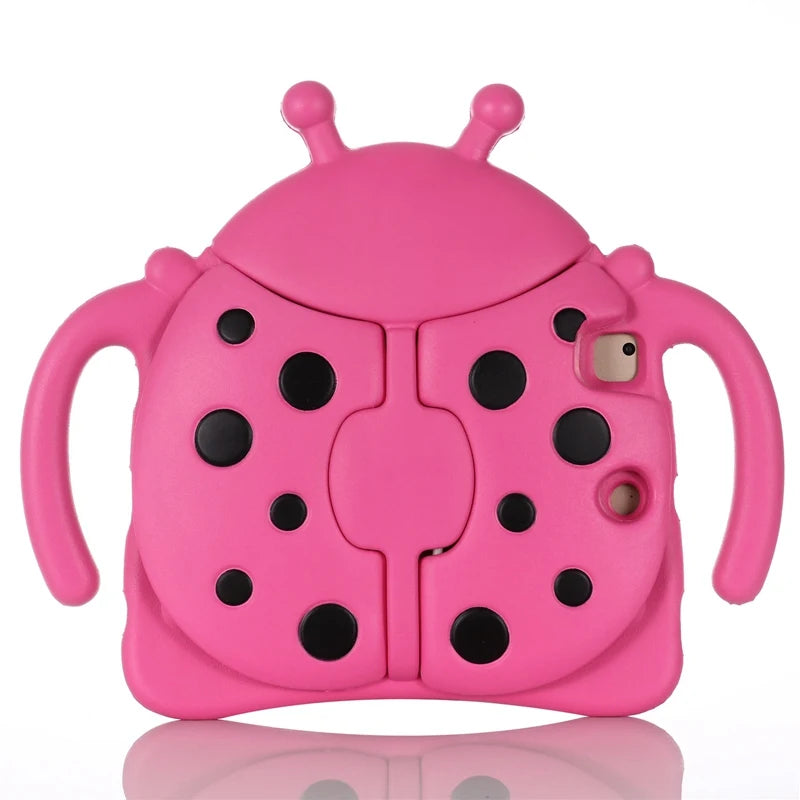 Lady Bug Shockproof and Protective iPad Case for Kids