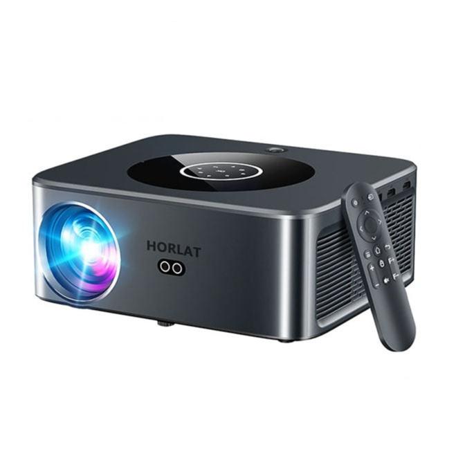 HORLAT 18000 Lumens 4K Android LED Home Projector