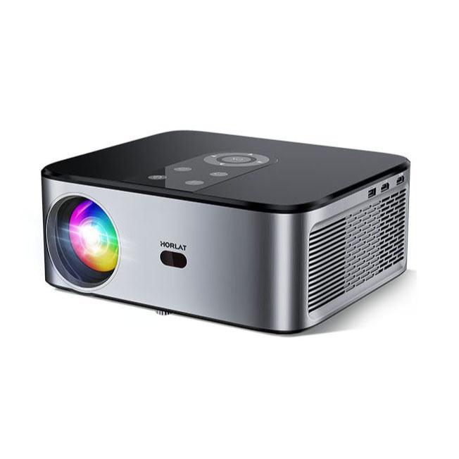 HORLAT 25000 Lumens 4K Android LED Home Projector