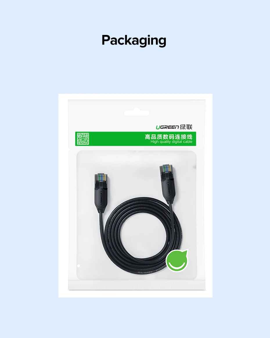 UGREEN NW122 CAT6A High Speed UTP Ethernet Cable