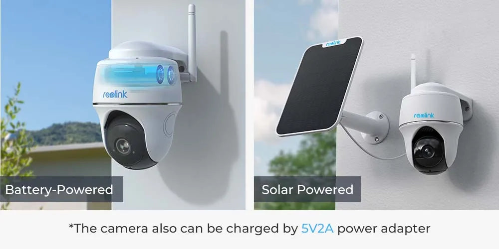REOLINK Argus PT 5MP Solar Powered Smart Home Security Camera