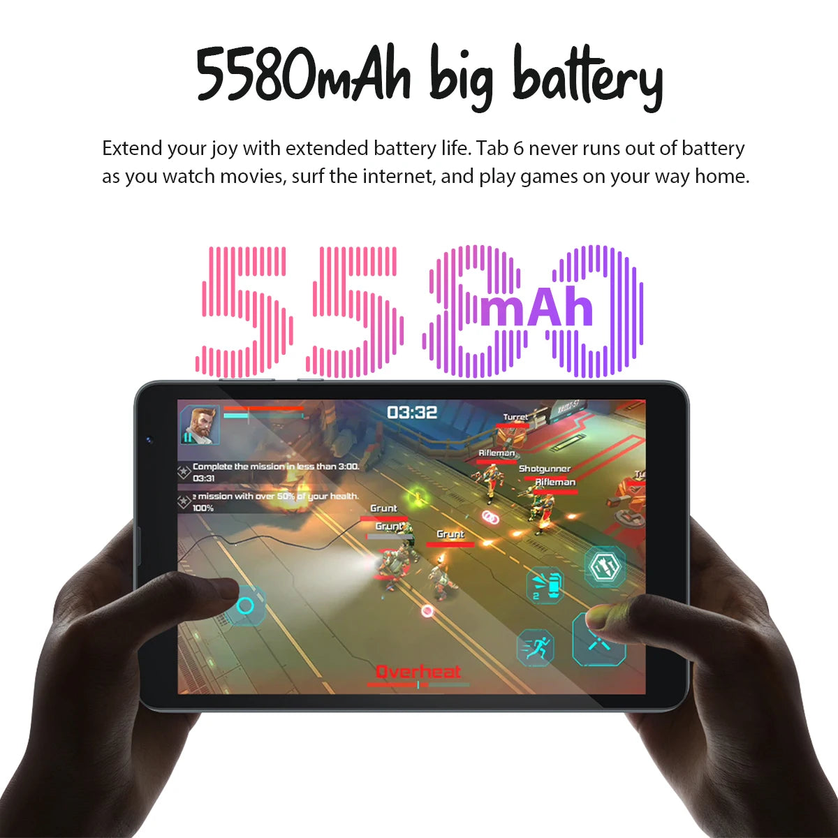 BLACKVIEW Tab 6 8" 4G Android Tablet - 32GB