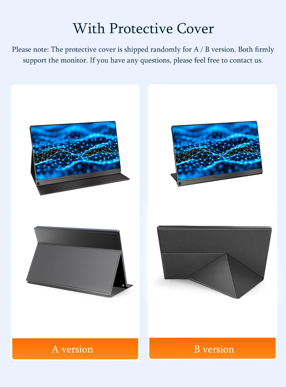 UPERFECT FHD 15.6" Portable Monitor with Integrated Stand
