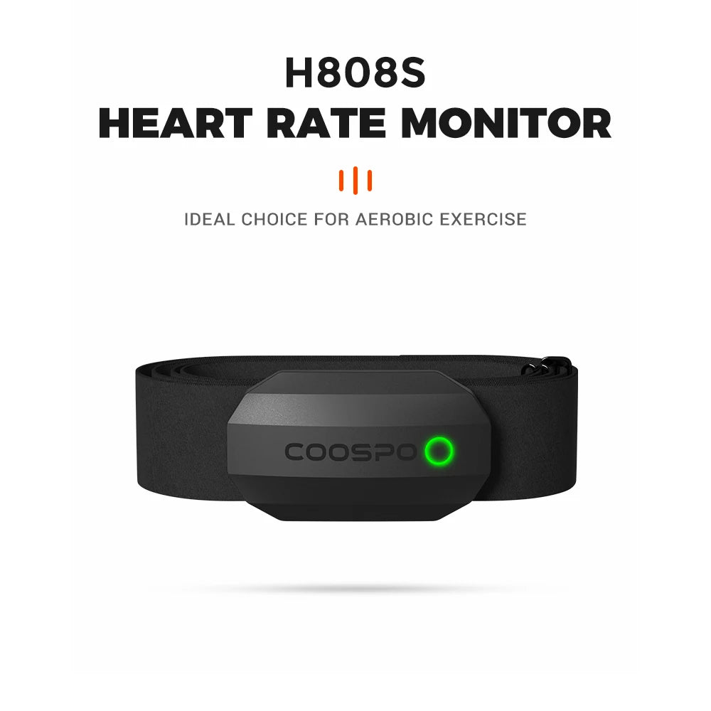 COOSPO H808S Heart Rate Monitor Armband and Chest Strap