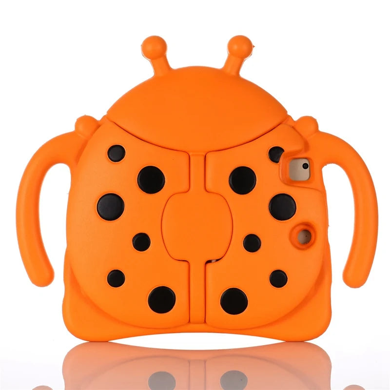 Lady Bug Shockproof and Protective iPad Case for Kids