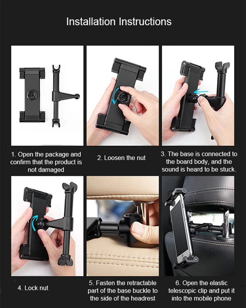 BASEUS Universal Headrest Tablet Holder
