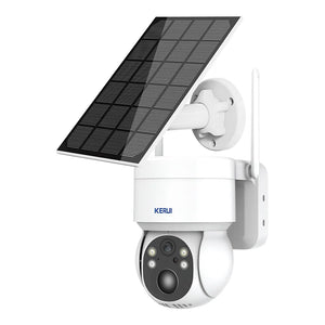 KERUI Solar 4MP WiFi 320° Rotating Outdoor Smart Security Camera
