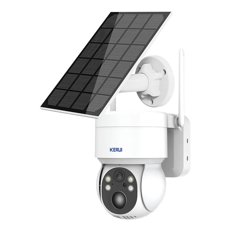 KERUI Solar 4MP WiFi 320° Rotating Outdoor Smart Security Camera
