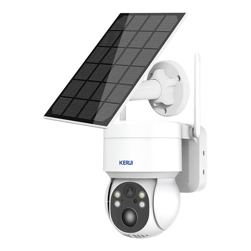 KERUI Solar 4MP WiFi 320° Rotating Outdoor Smart Security Camera
