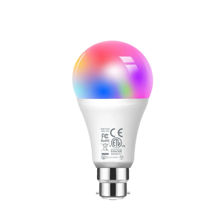 MEROSS B22 WiFi LED Smart Light Bulb for Apple HomeKit
