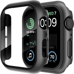 Protective Glass Screen and Case for Apple Watch