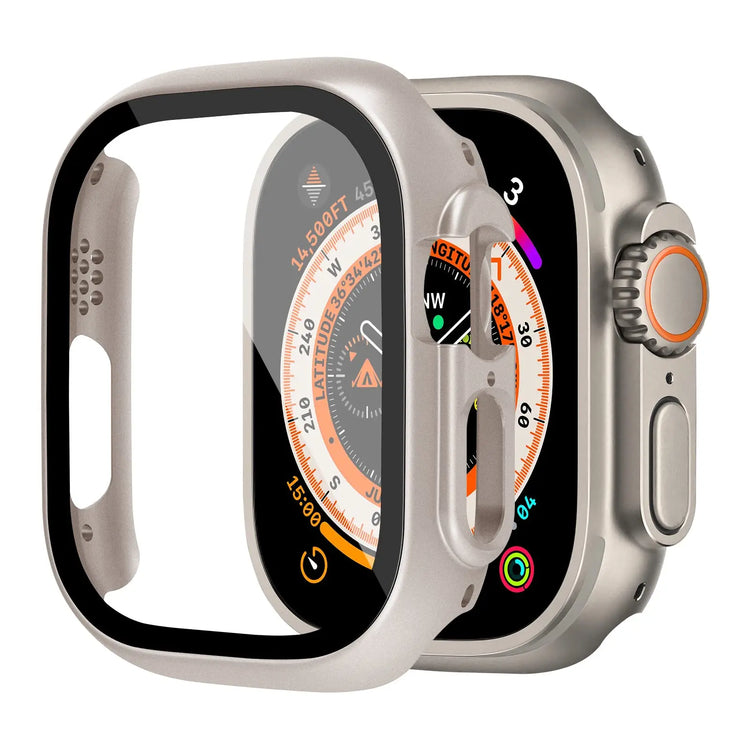 Protective Glass Screen and Case for Apple Watch Ultra
