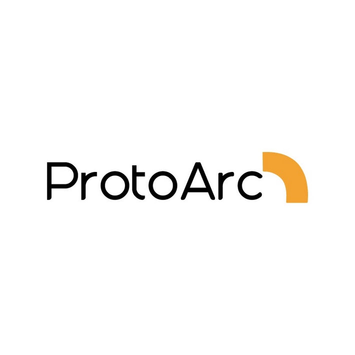 ProtoArc brand logo showcasing a contemporary and dynamic design, symbolizing cutting-edge technology and premium accessories for enhanced workspace efficiency.