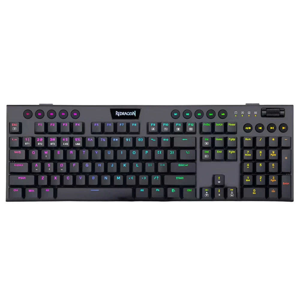 REDRAGON K618 Horus RGB Bluetooth Wireless Gaming Keyboard
