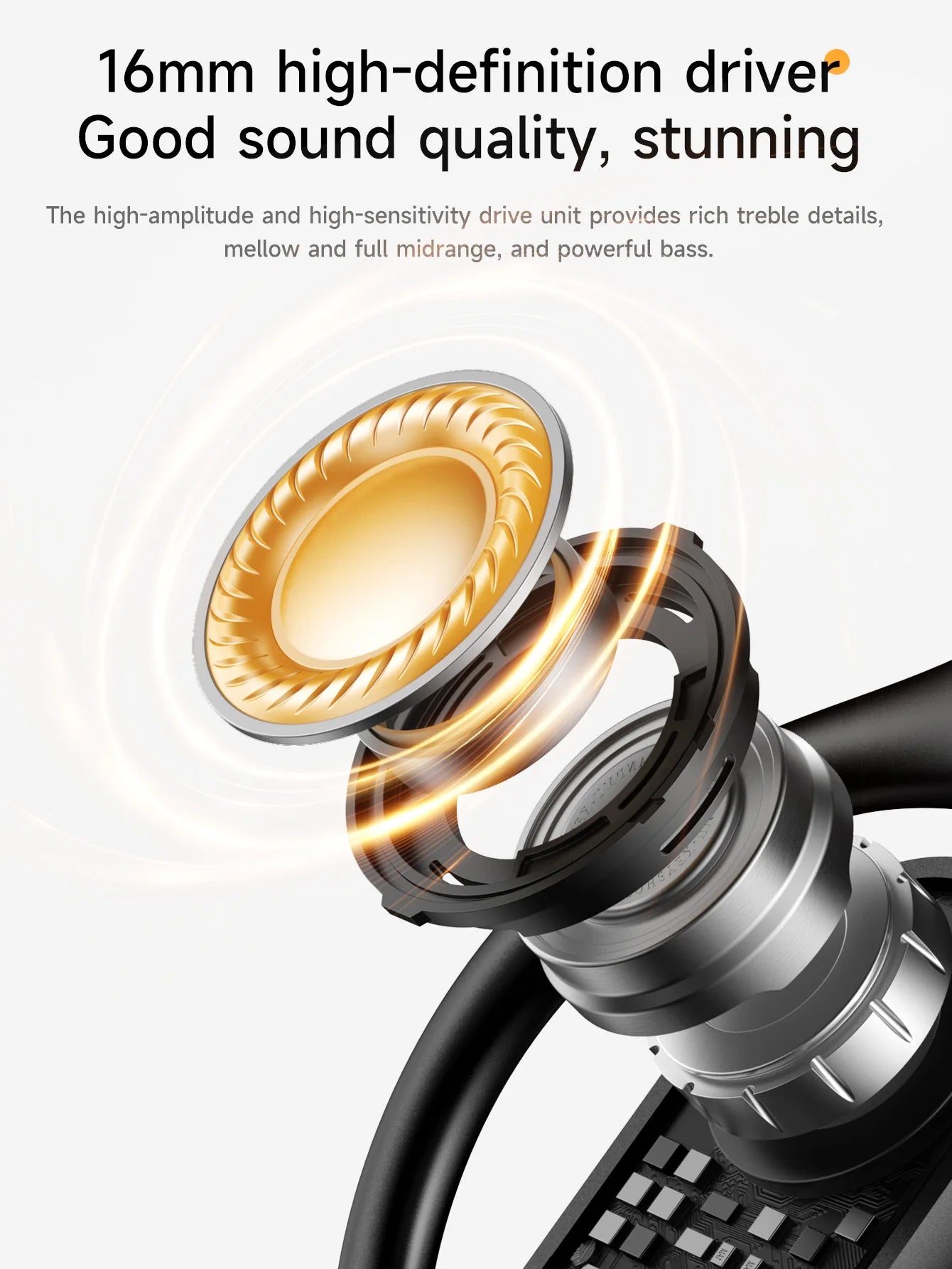 HOCO EA11 Honey Bluetooth Wireless Open Ear Headphones