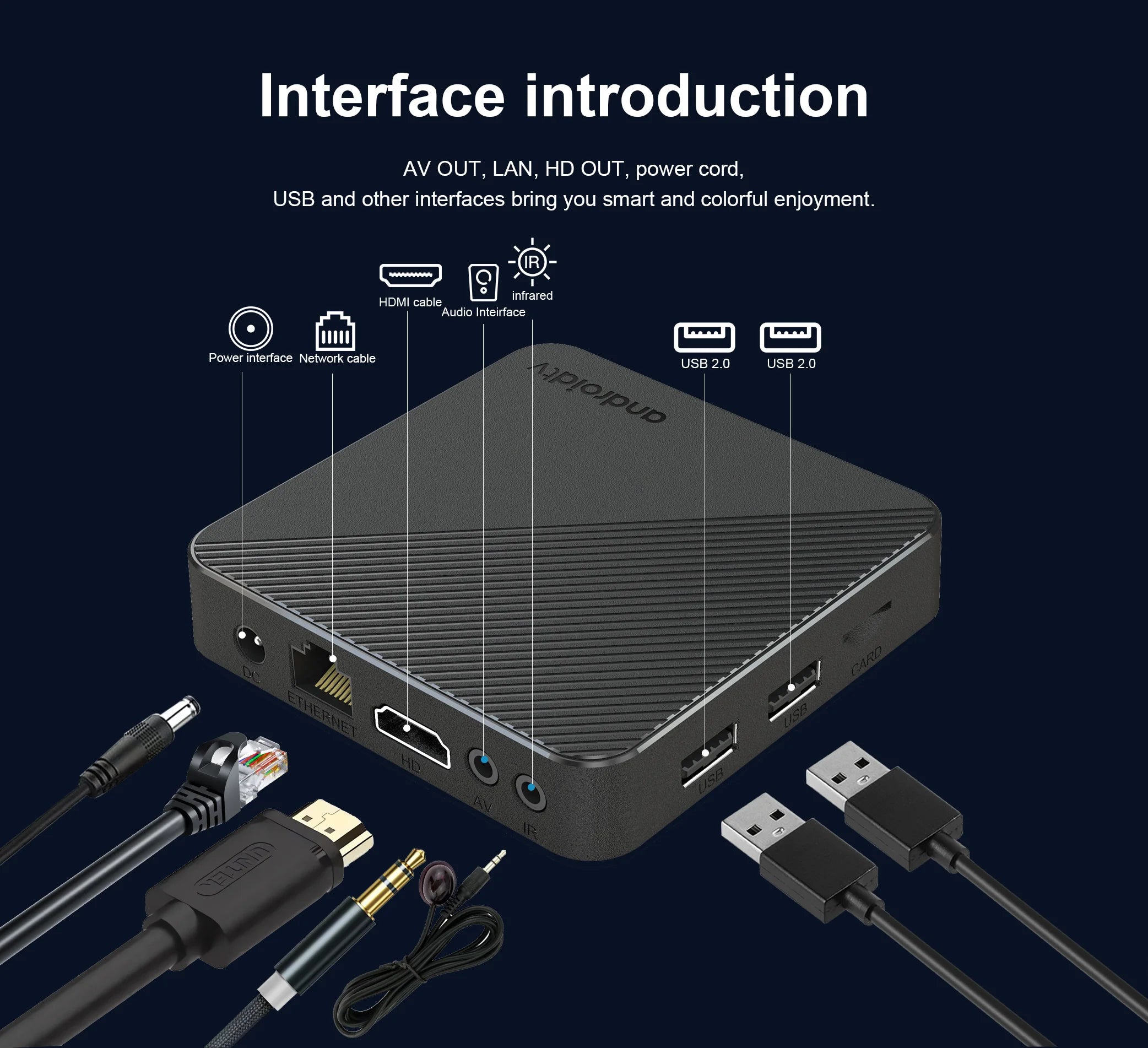 MORTAL T1S 4K Android TV Box with Google Assistant