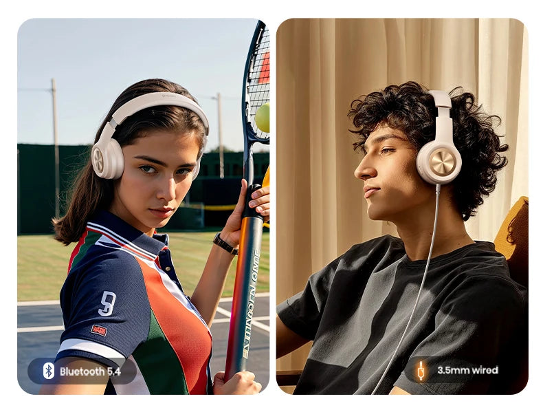PICUN Solo6 ENC Bluetooth Wireless Headphones