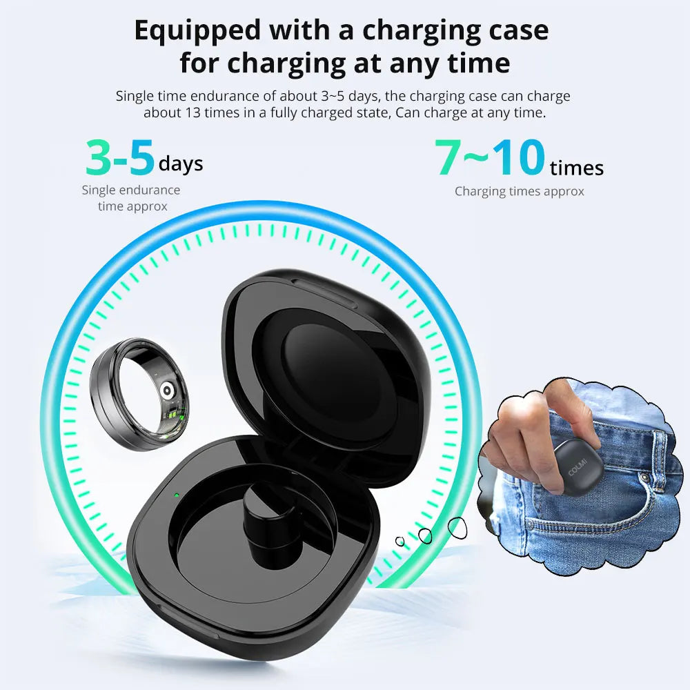 Colmi R06 COLMI R06 Smart Ring with Charging Case