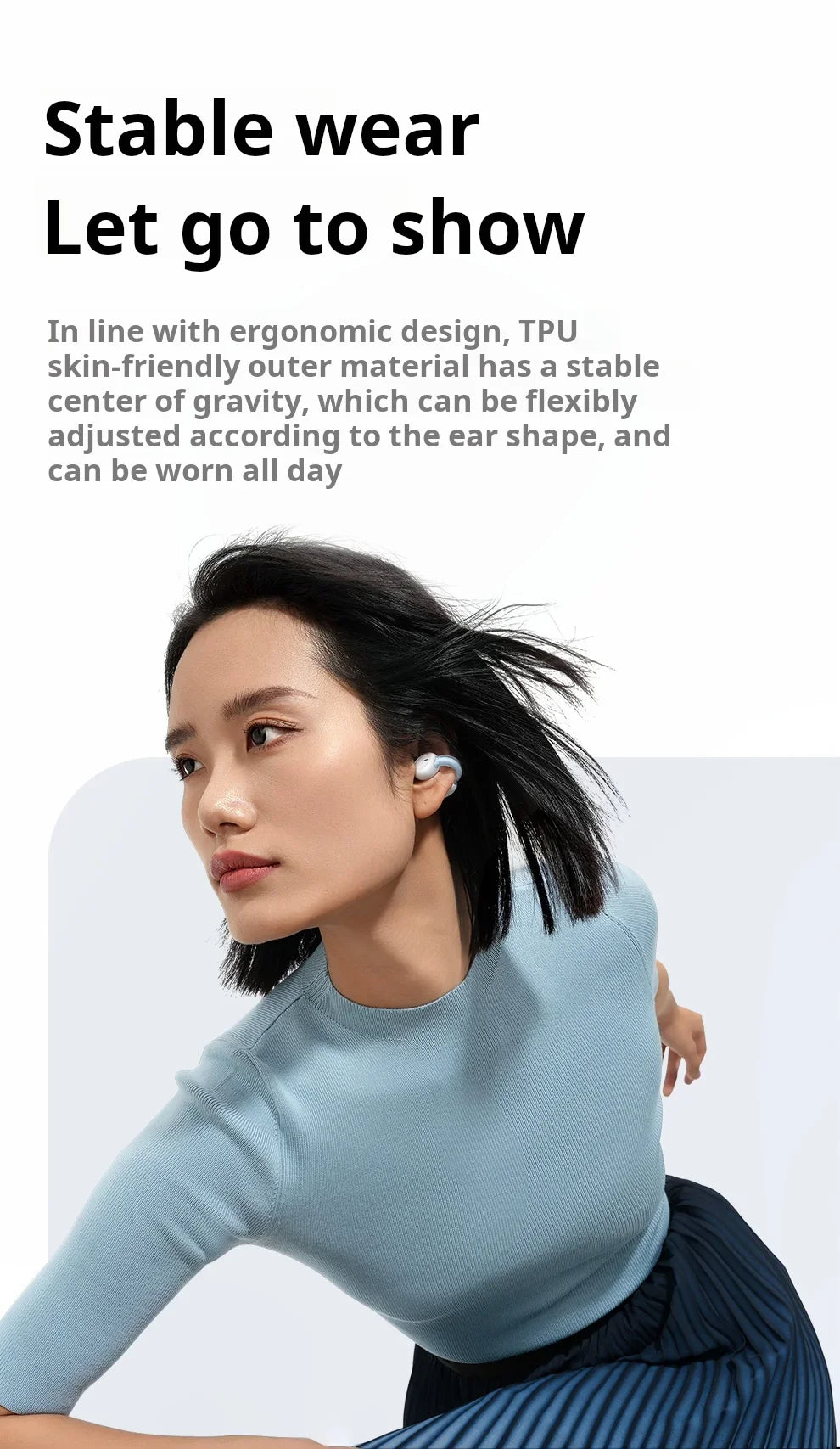BASEUS AirGo 1 Ring Bluetooth Wireless Open-Ear Earphones