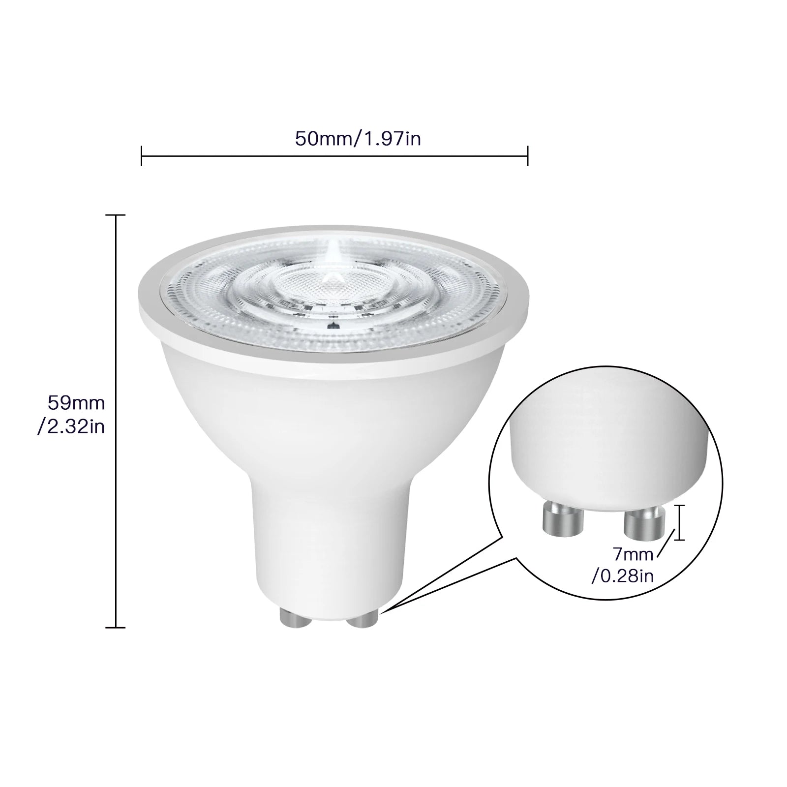 MOES GU10 WiFi LED Smart Light Bulb