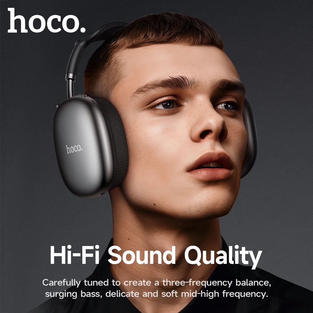 HOCO W55 Plus Noise Cancelling Bluetooth Wireless Headphones