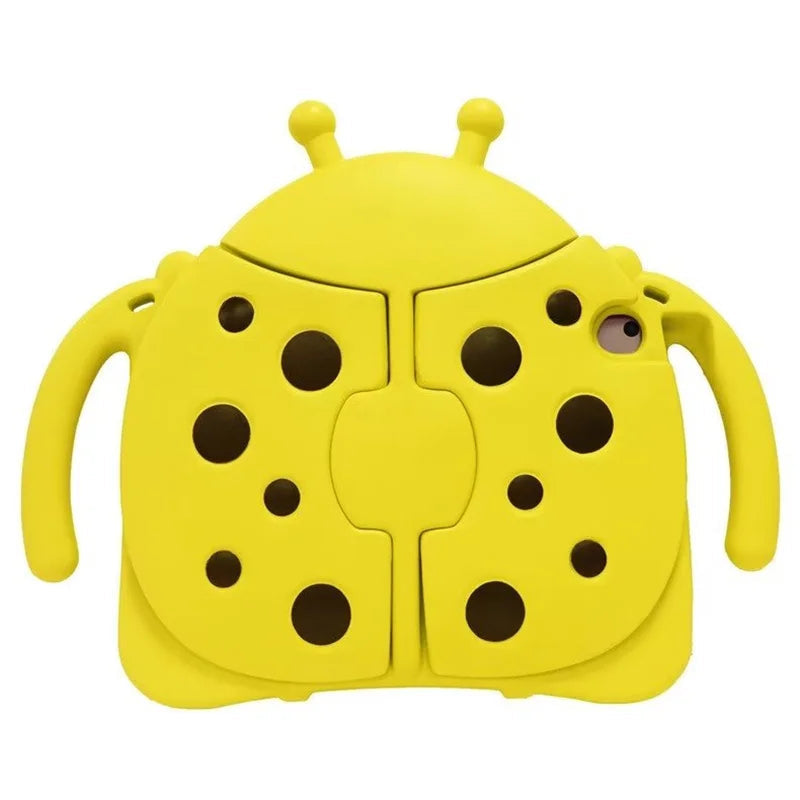 Lady Bug Cartoon Shockproof and Protective iPad Case for Kids