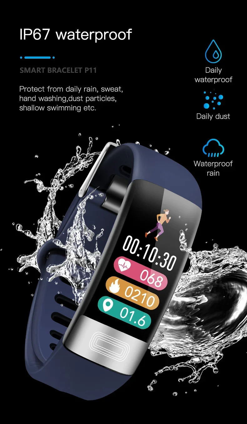 EFFEOKKI P11 Plus Smart Fitness Tracker