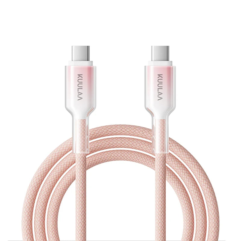 KUULAA 60W Type-C to Type-C Fast Charging and Data Cable