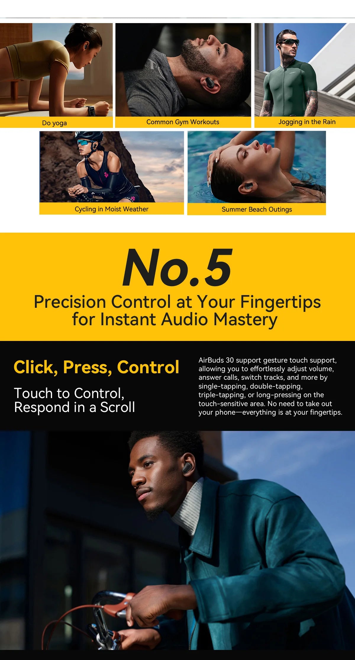 BLACKVIEW AirBuds 30 TWS Bluetooth Wireless Headphones