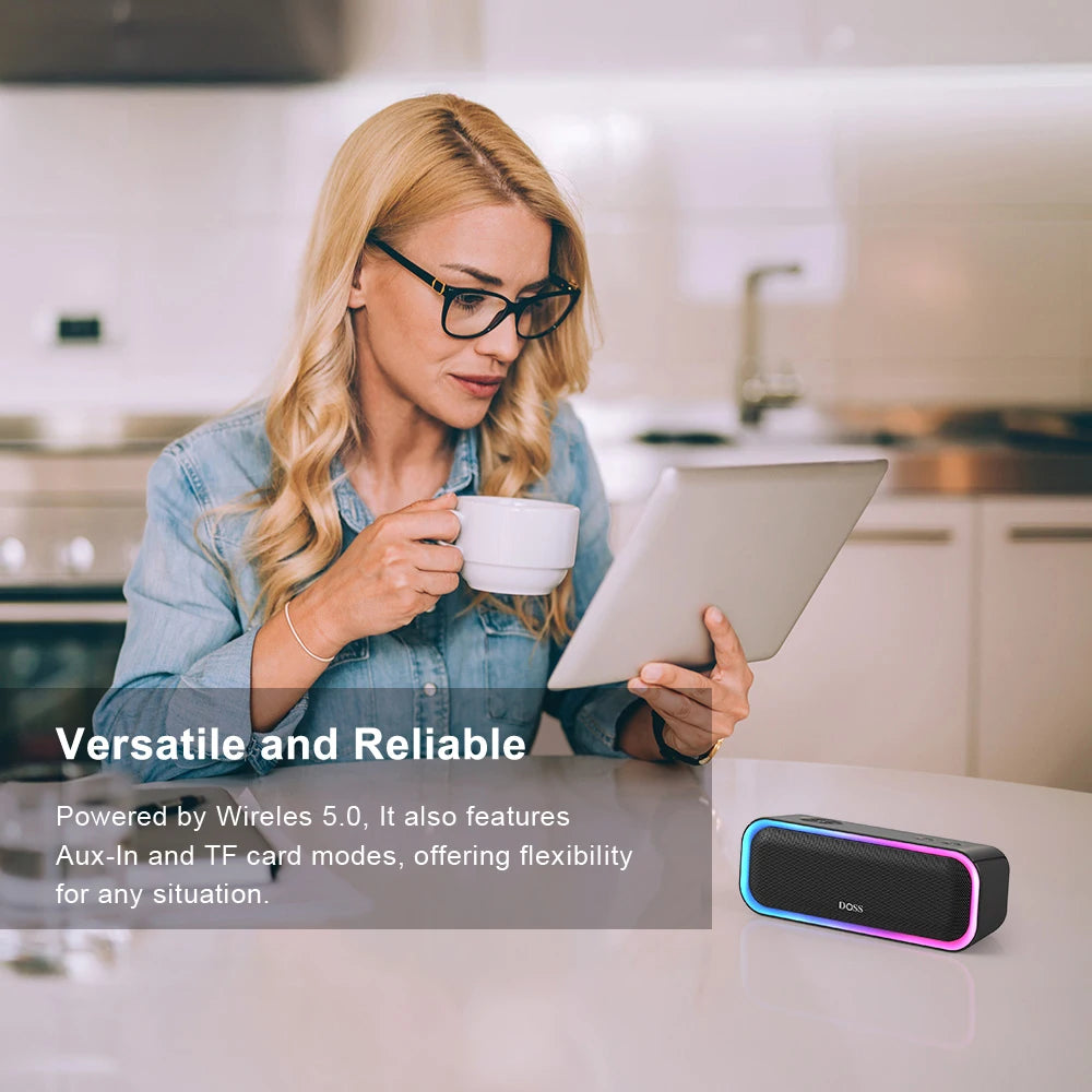 DOSS SoundBox Pro Portable Bluetooth Wireless Speaker