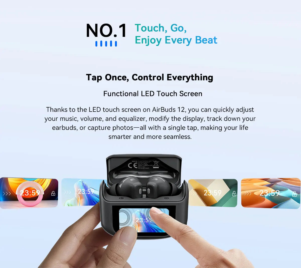 BLACKVIEW AirBuds 12 TWS Bluetooth Wireless Earphones