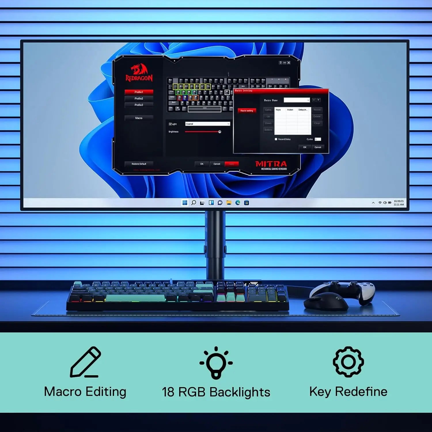 REDRAGON K582 SE Mechanical Wired Gaming Keyboard