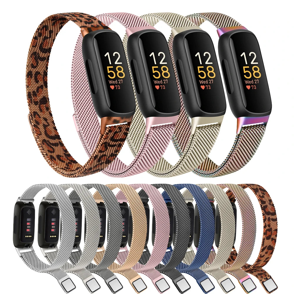 Magnetic Metal Strap for Fitbit Inspire 3 Watch