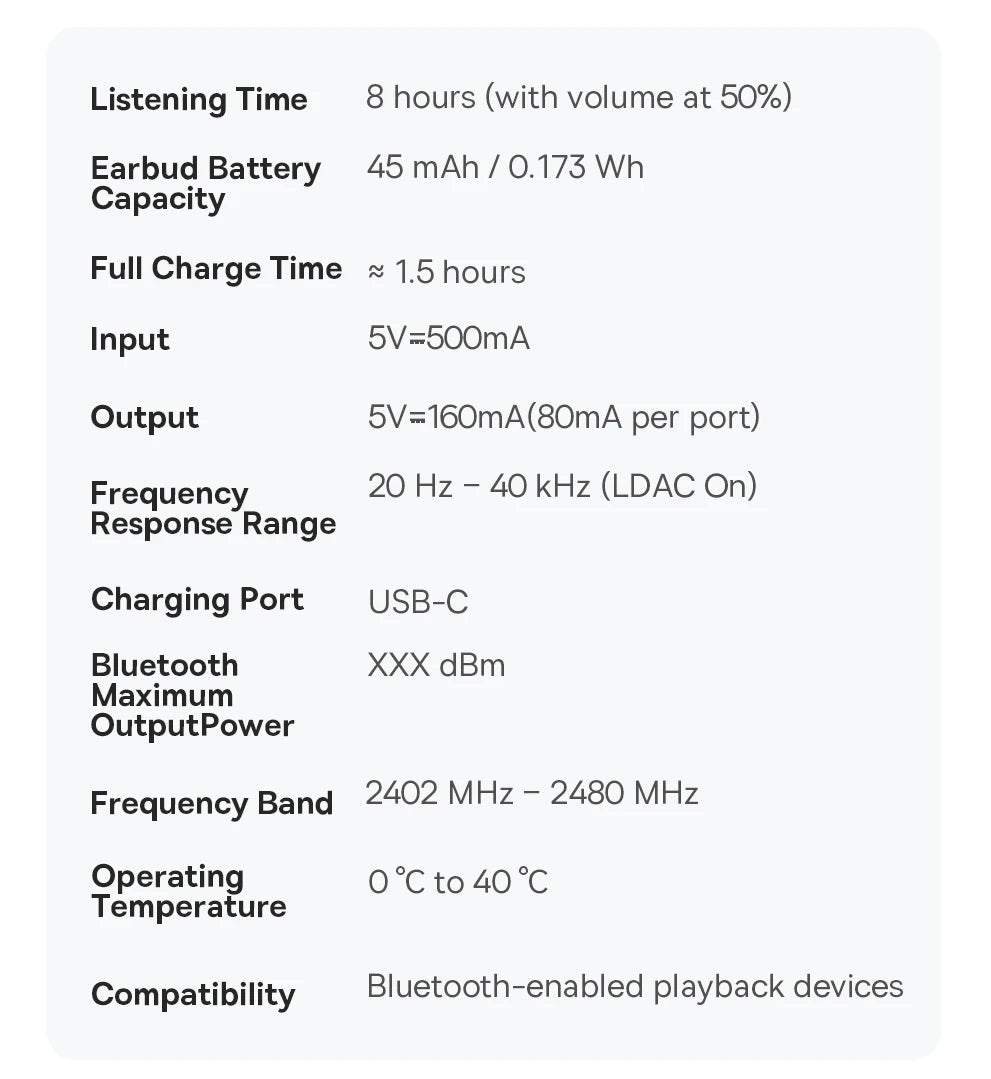 BASEUS Eli Sport 2 Bluetooth Wireless Open-Ear Headphones