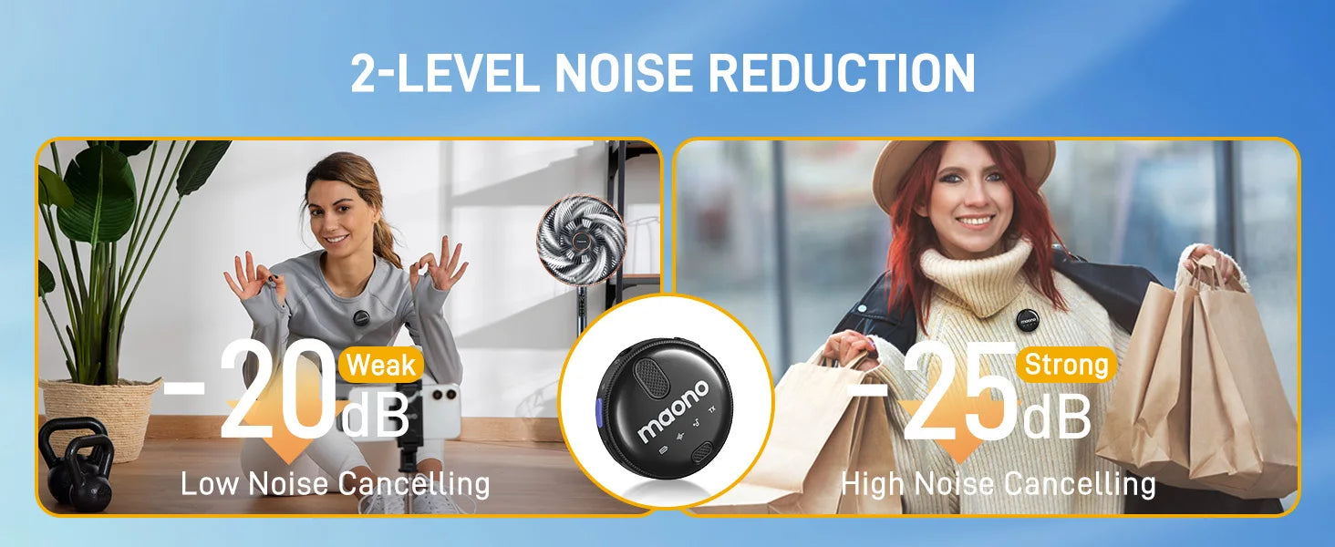 MAONO WM620 Professional Lavalier Wireless Microphone