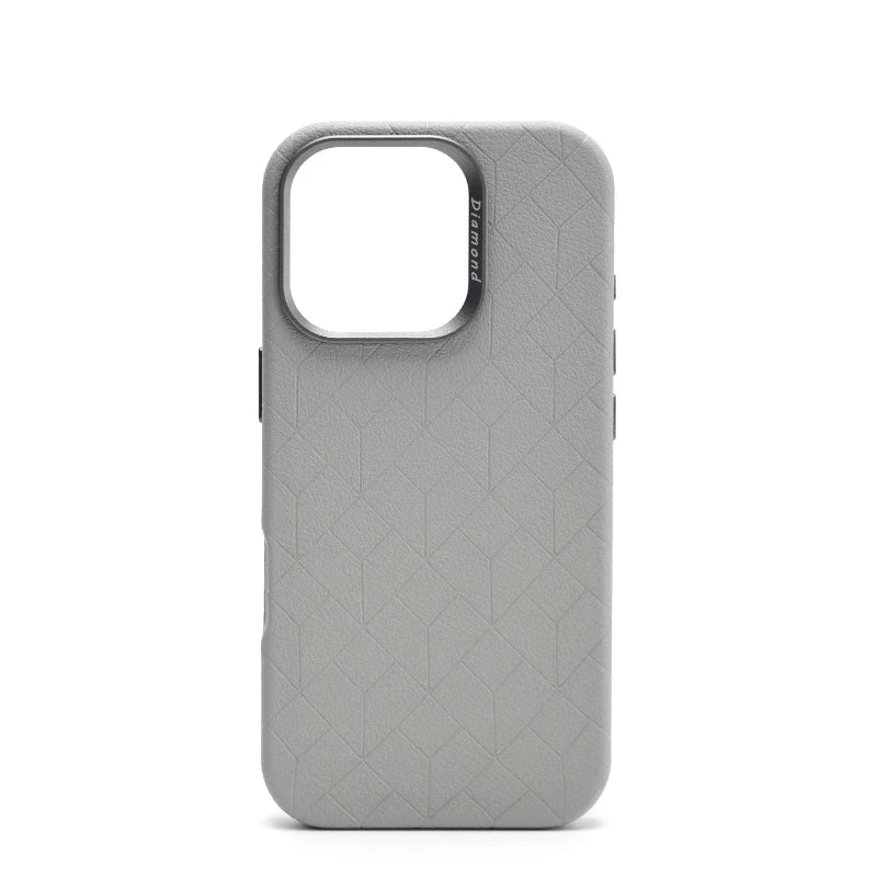 Patterned Leather MagSafe Case for Apple iPhone
